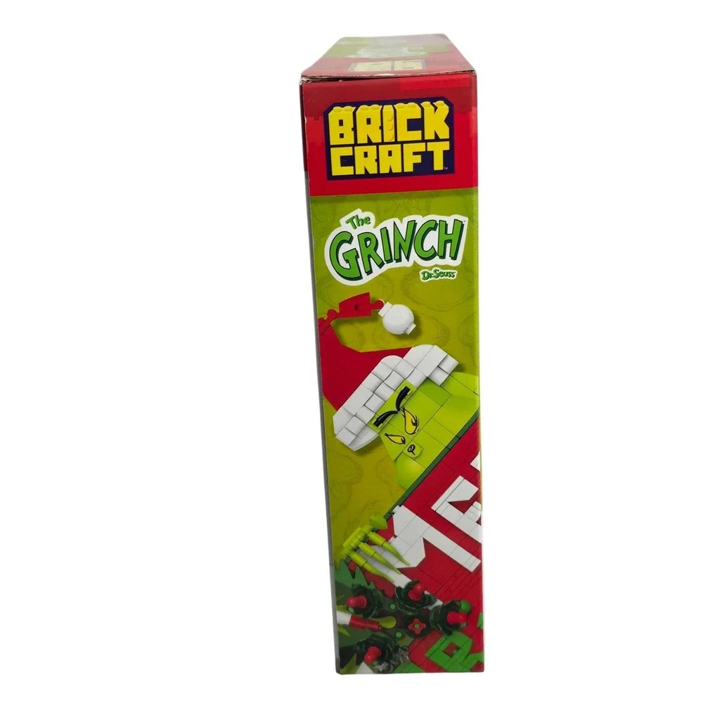 Brickcraft The Grinch Merry Grinchmas Sign Building Set 568 Pieces Christmas NEW